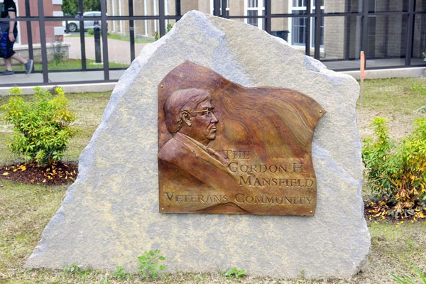 Photo of monument outside of HUB International